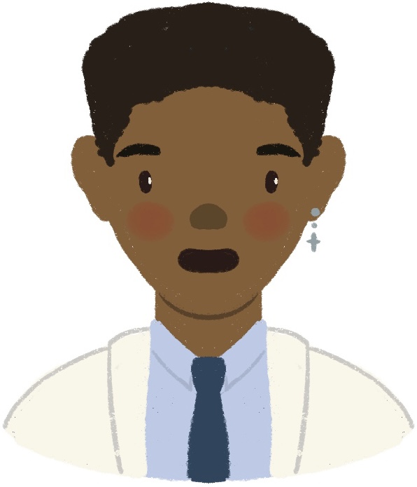 doctor in white coat