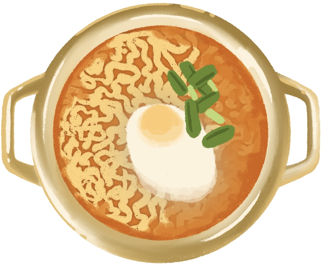 pot of ramyun