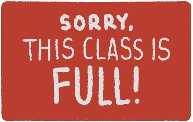 sorry this class is full
