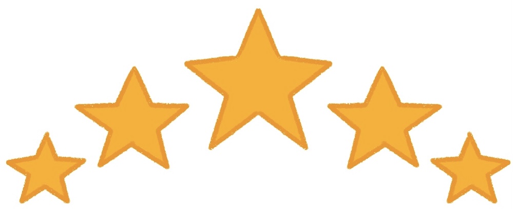 five star rating