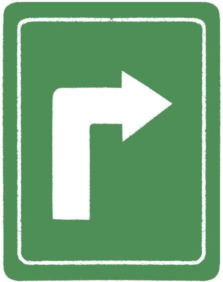 right turn sign