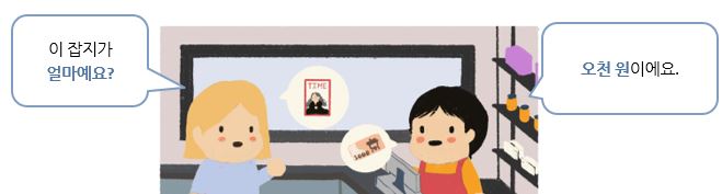 How much is this magazine? It's 5000 won.