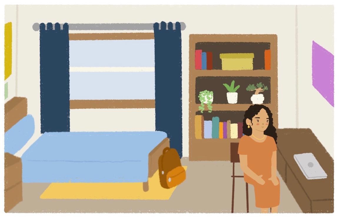 clean bedroom