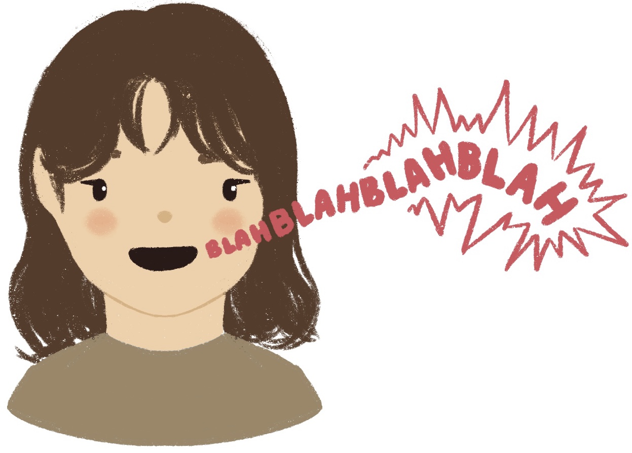 talkative girl